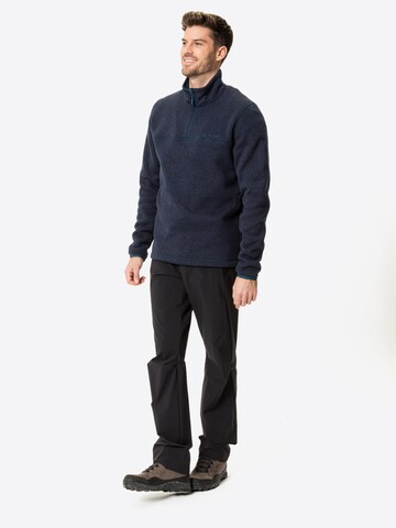VAUDE Sports sweater 'M Rienza P III' in Blue