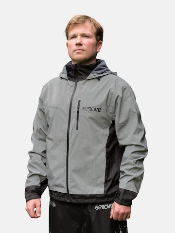 Proviz Performance Jacket 'REFLECT360' in Silver: front
