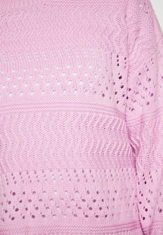swirly Sweater in Pink