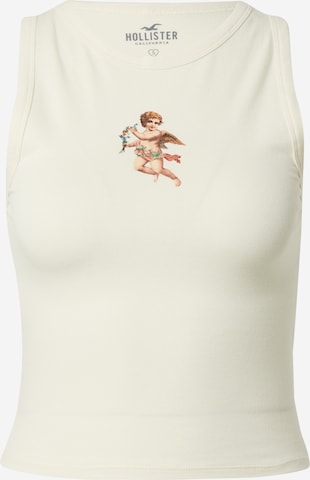 HOLLISTER - Top en beige: frente