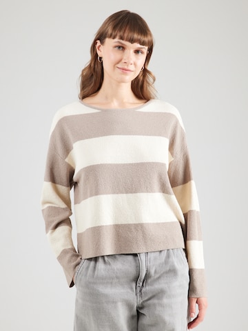 VERO MODA Sweater 'VMWANDA' in Grey: front