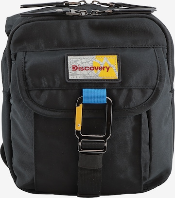 Discovery Crossbody Bag in Black: front