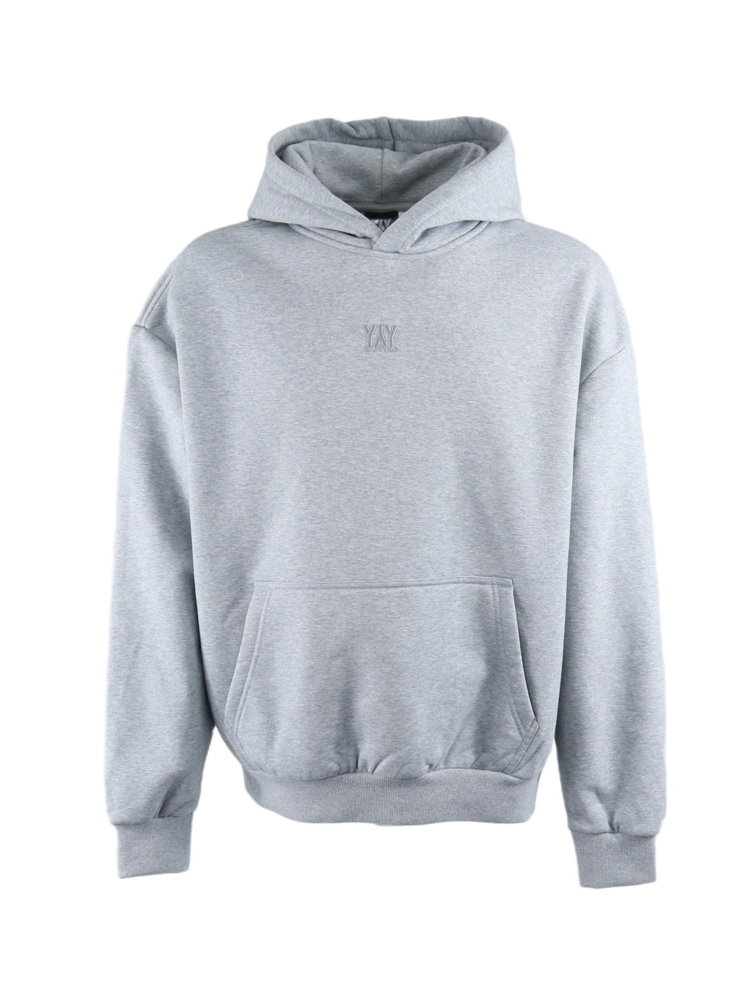 HEFTYKA Sweatshirt in Grey: front