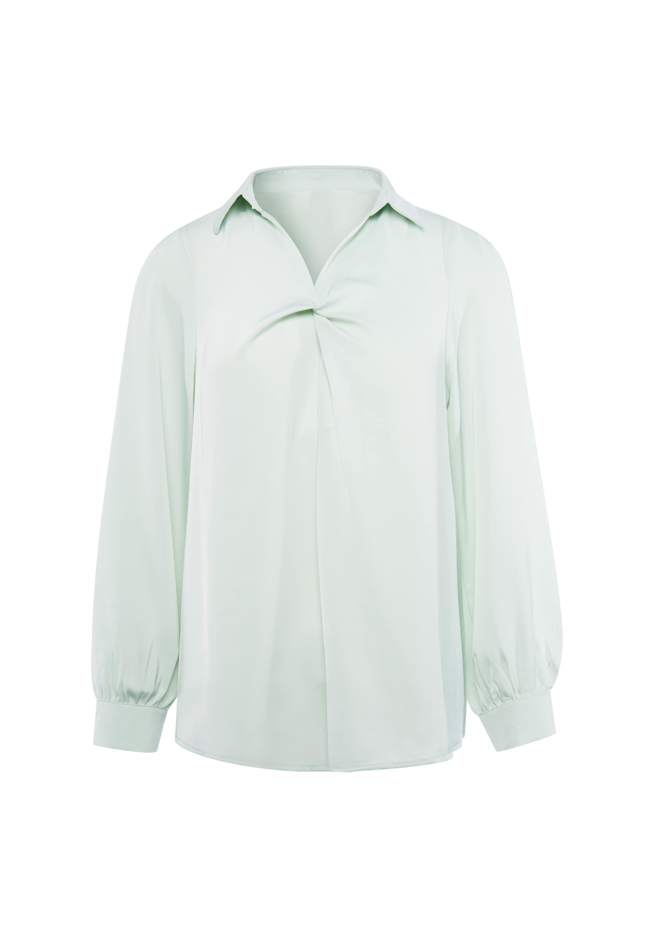 usha BLACK LABEL Blouse in Blauw: voorkant