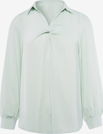 usha BLACK LABEL Blouse in Blauw: voorkant
