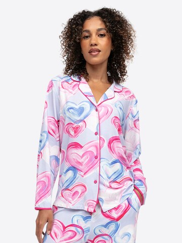 Cyberjammies Slaapshirt 'Chloe' in Roze: voorkant