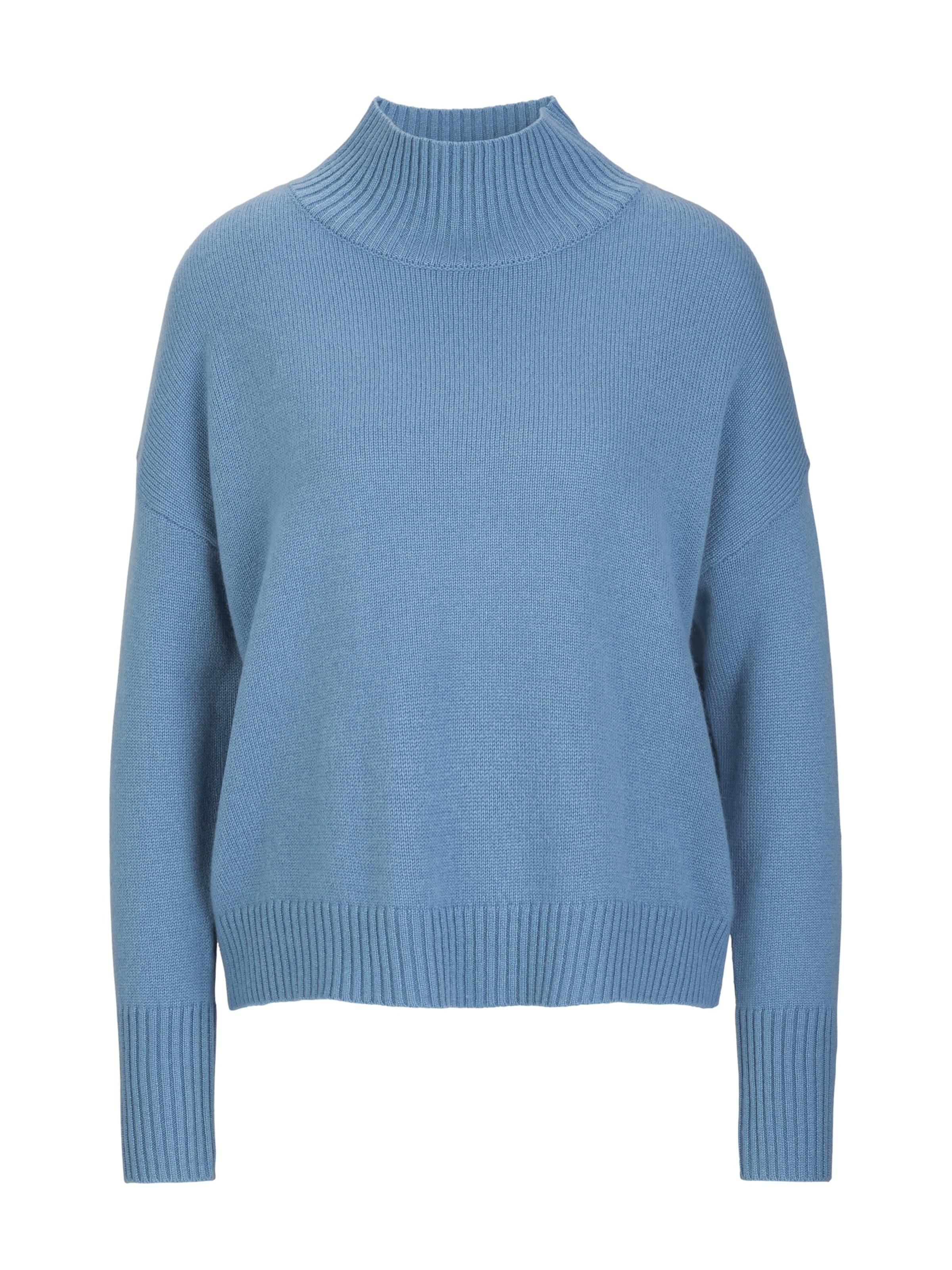 Dine'n'Dance Pullover ' Maria ' in Blau: Vorderseite