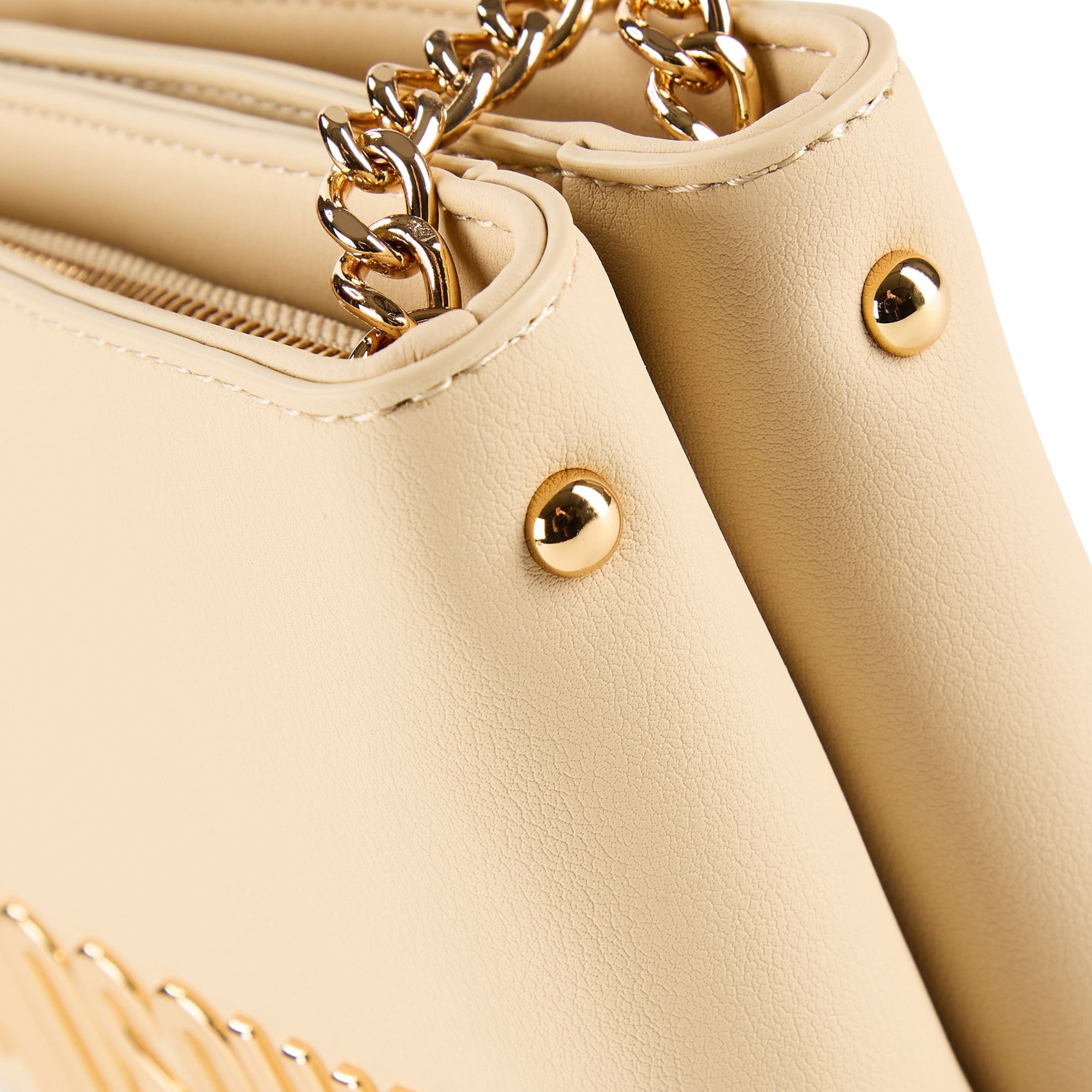 Sac à bandoulière 'Bold Love' Love Moschino en beige