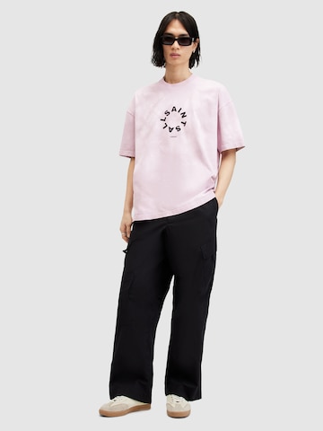 Maglietta 'TIERRA' di AllSaints in rosa