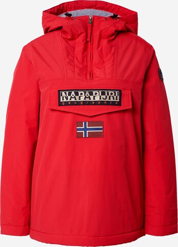 NAPAPIJRI Performance Jacket 'RAINFOREST' in Red: front