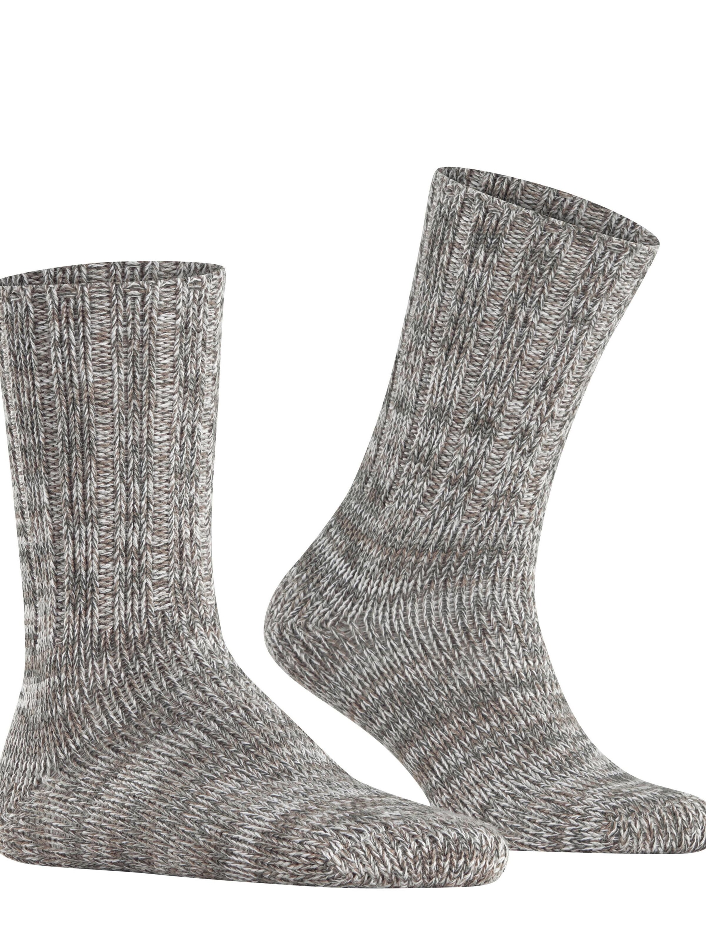 FALKE Socks 'Brooklyn' in Silver