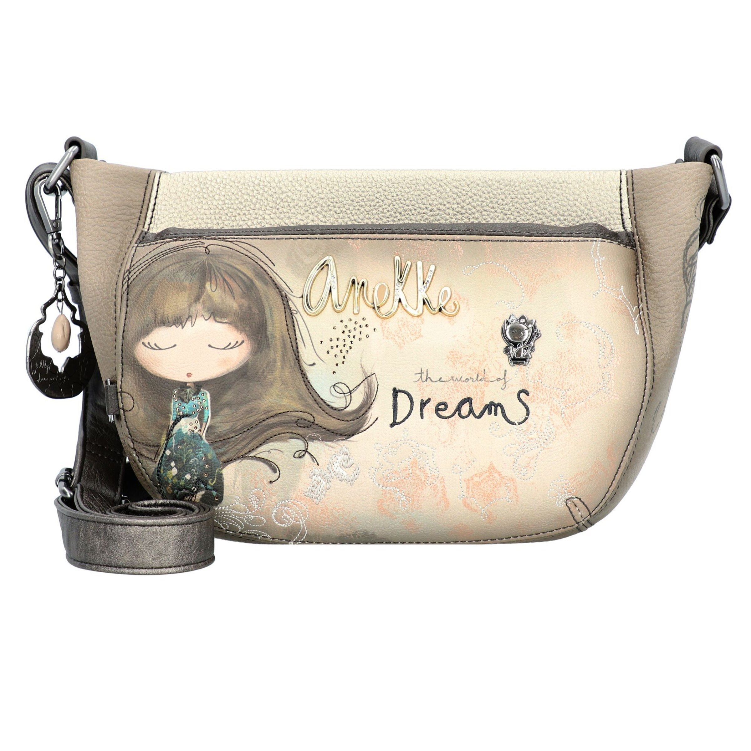 Anekke Umhängetasche 'Real' in Mischfarben: Vorderseite