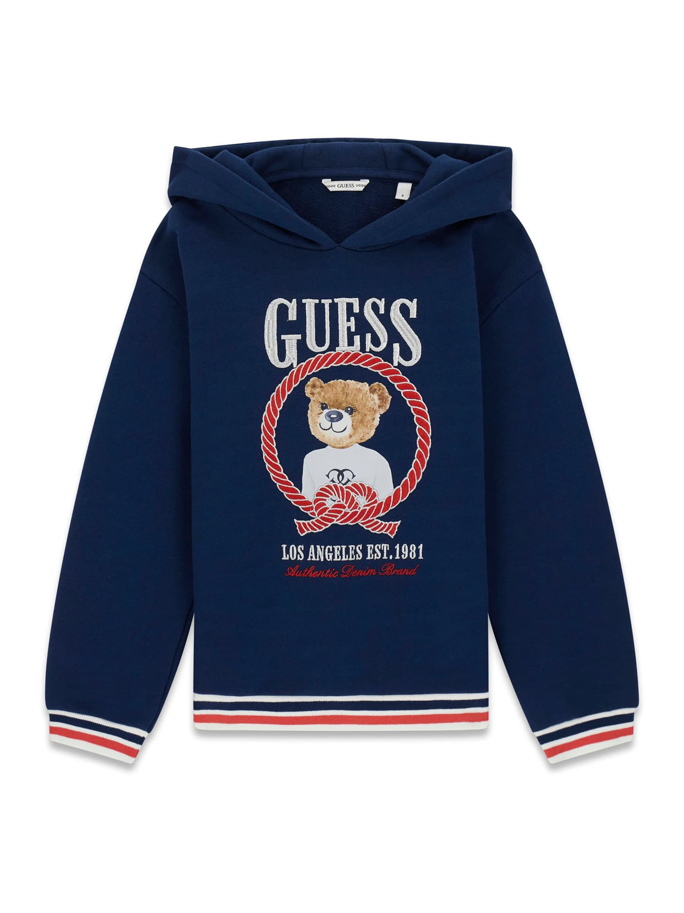 GUESS Sweatshirt in Blau: Vorderseite
