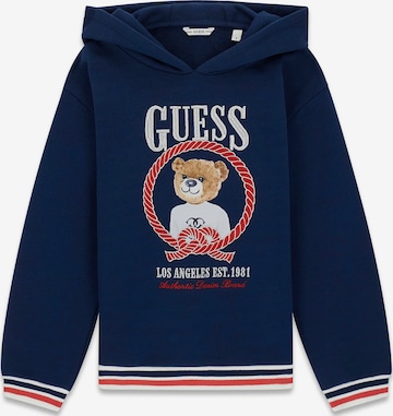 GUESS Sweatshirt in Blau: Vorderseite