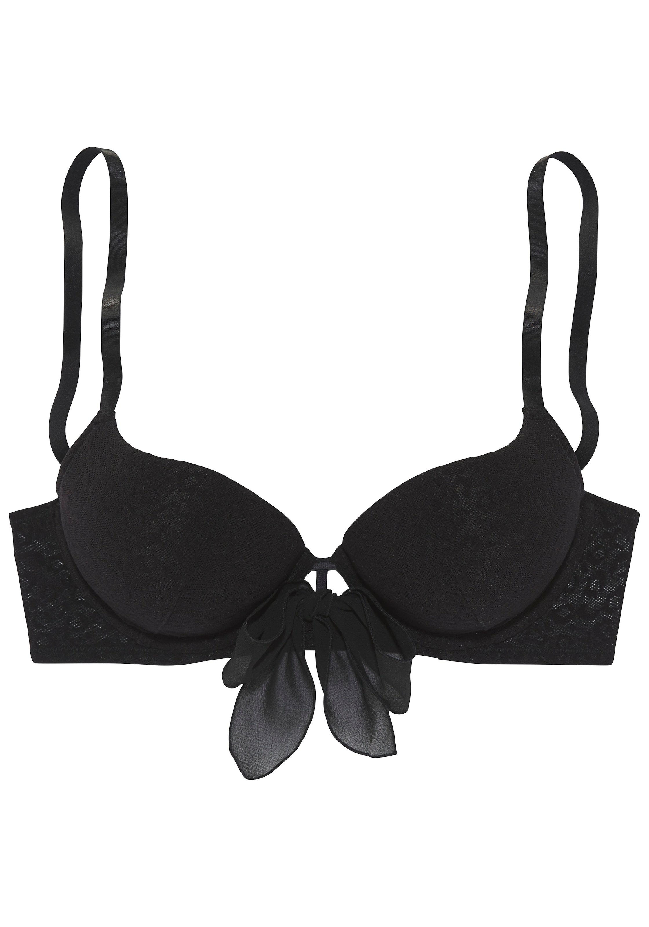 VIVANCE Push-up BH in Schwarz: Vorderseite