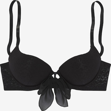 VIVANCE Push-up BH in Schwarz: Vorderseite