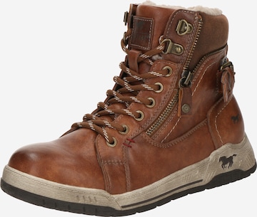 MUSTANG Nauhanilkkurit värissä ruskea: etupuoli