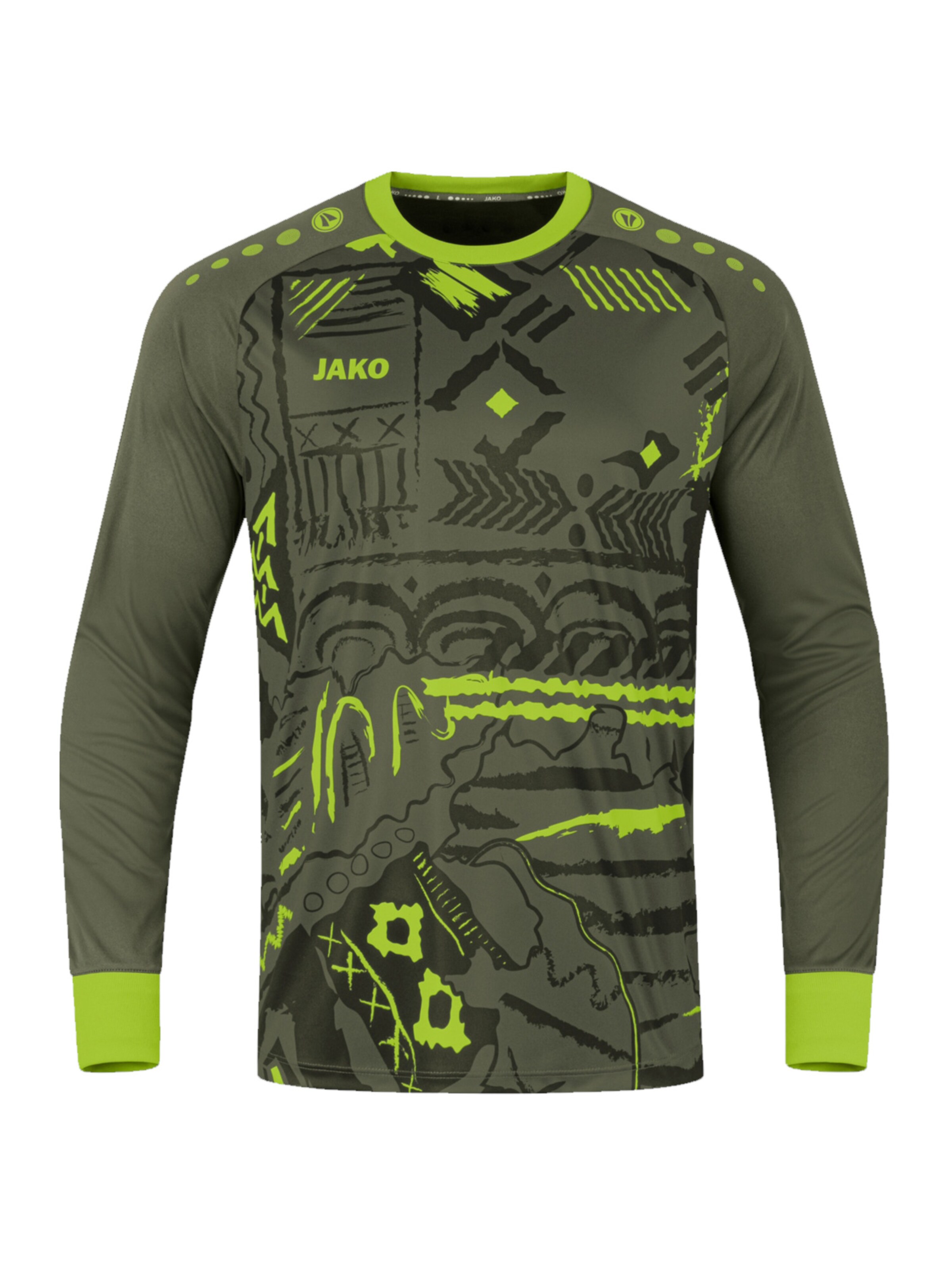 JAKO Trikot 'Tropicana' in Grün: Vorderseite