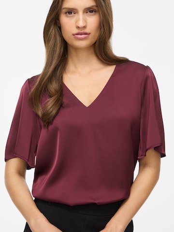 VILA Shirt 'VIENNA RAVENNA' in Bruin