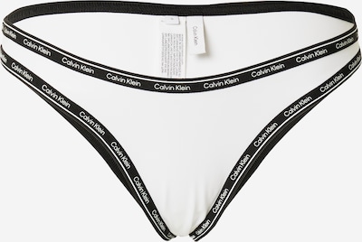 Calvin Klein Swimwear Bikiinipüksid must / valge, Tootevaade