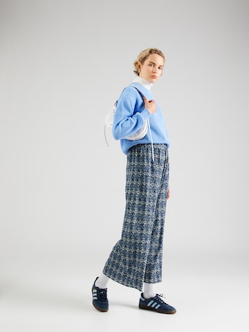 s.Oliver Wide leg Broek in Blauw