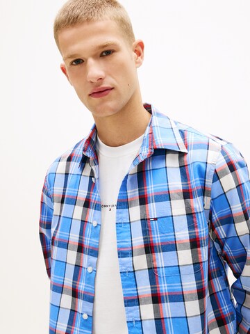 mėlyna Tommy Jeans Standartinis modelis Marškiniai