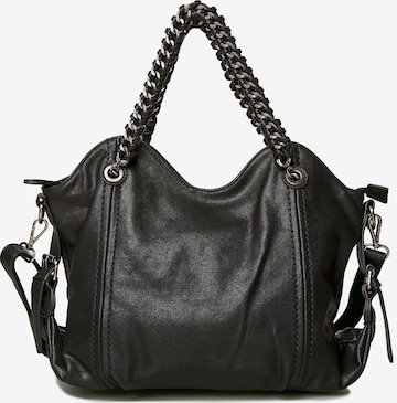 HARPA Shoulder Bag in Black: front