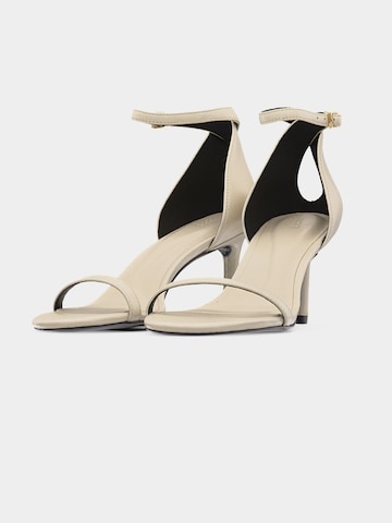 Sandales à lanières 'Gracey' BOSS en beige