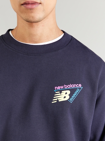 Felpa di new balance in blu