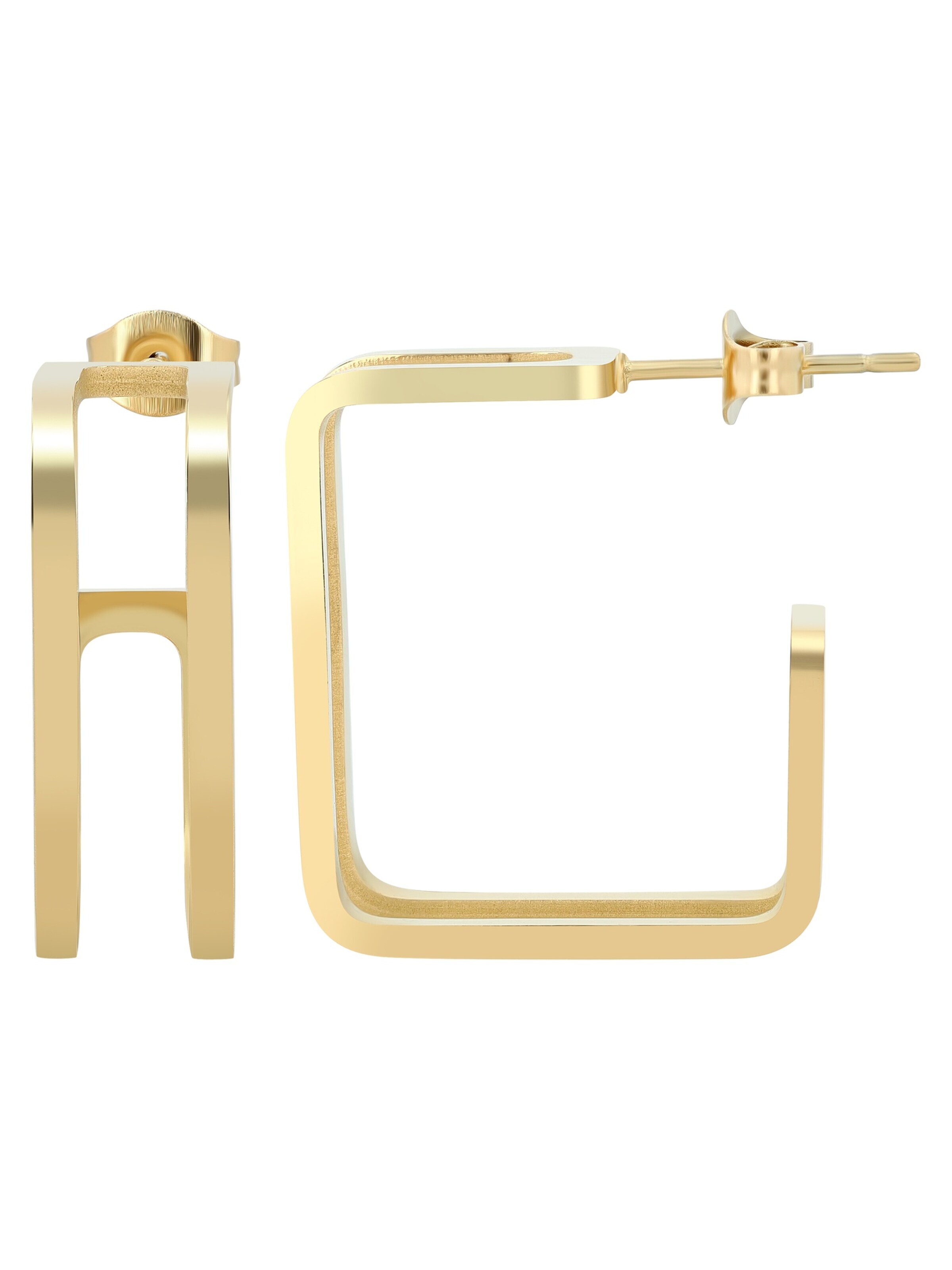 Akzent Earrings 'Vilja, hautverträglich' in Gold