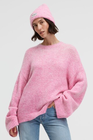 SENSES.THE LABEL Sweater in Pink: front