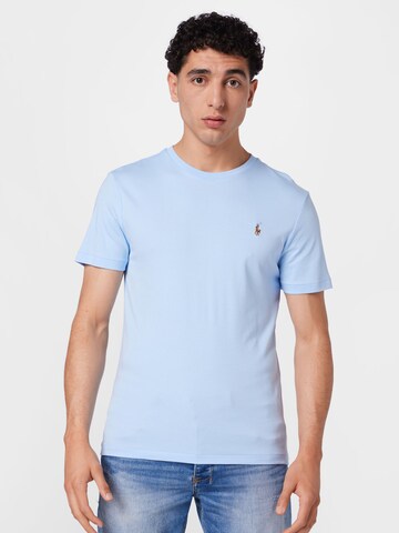 Regular fit Tricou de la Polo Ralph Lauren pe albastru: față