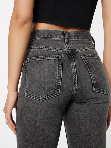 TOPSHOP Regular Jeans 'Editor' in Zwart