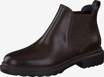 Paul Green Chelsea boots in Bruin: voorkant