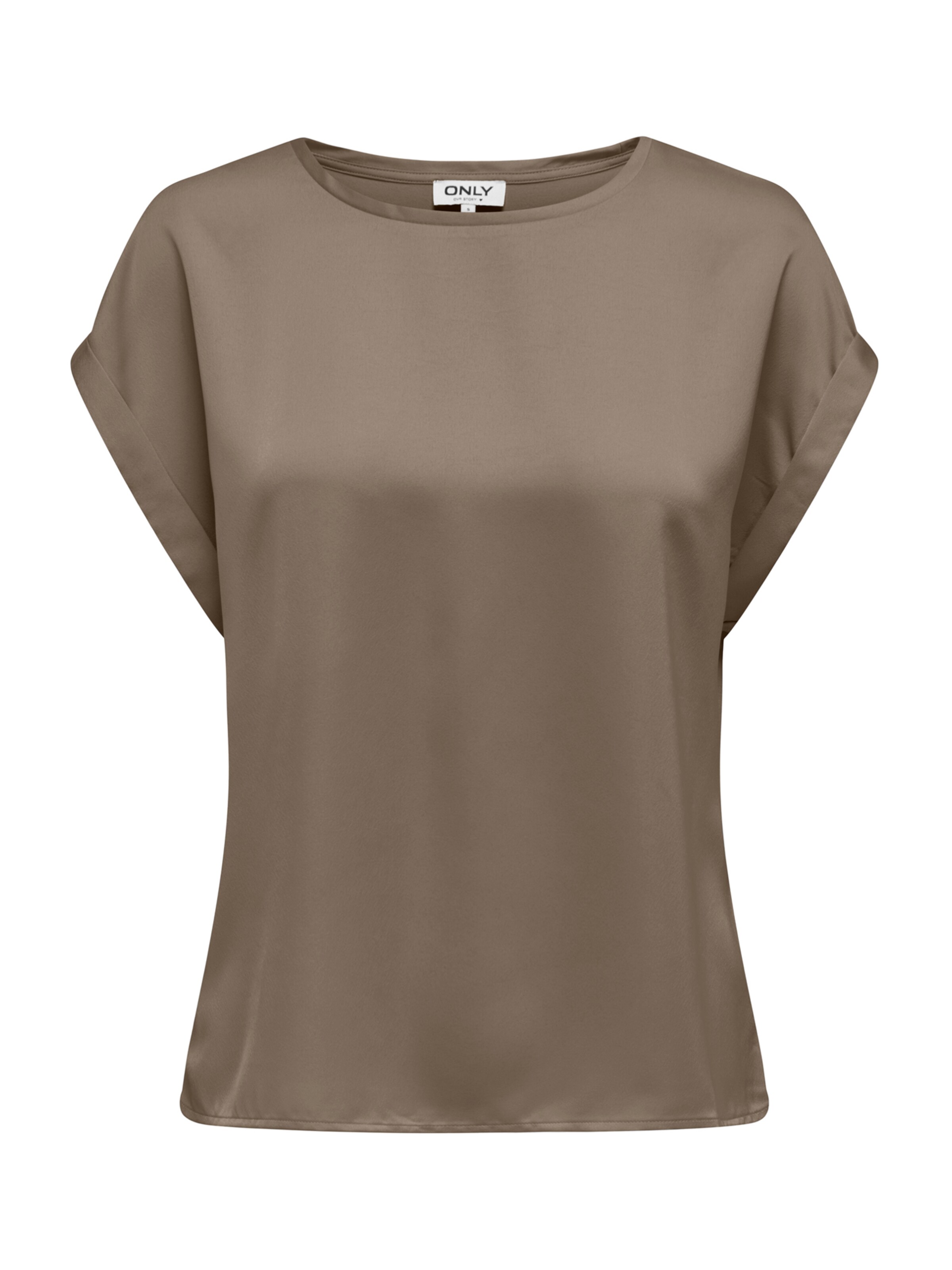 ONLY Shirt 'ONLLIEKE' in Brown: front