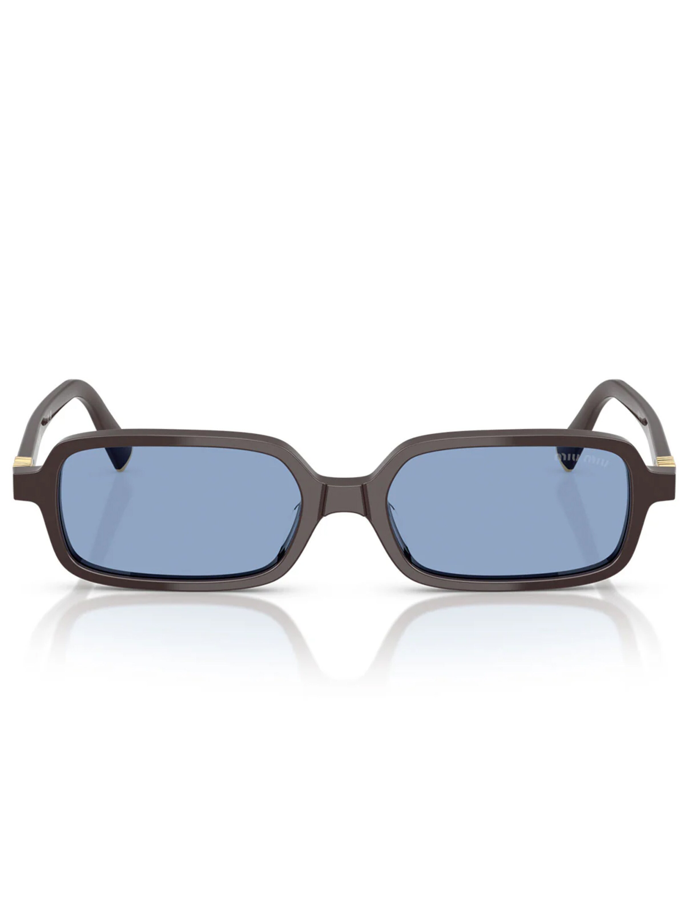 Miu Miu Sonnenbrille 'Miu Miu Occhiali da Sole MU11Z 22C60O Marrone/Azzurro Donna'‌‌‌‌‌‌ in Braun