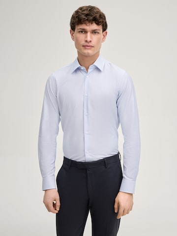 Coupe slim Chemise business 'Pierce' JOOP! en bleu : devant