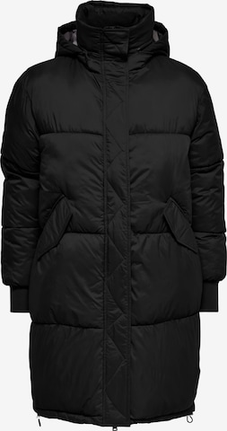 Manteau d’hiver 'Petra' ONLY en noir : devant