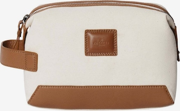 Trousses de toilette 'Wells' Hackett London en blanc : devant