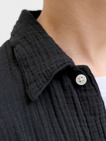 Jack & Jones Junior Regular fit Overhemd in Zwart