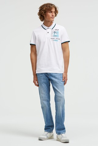 CAMP DAVID Shirt in White