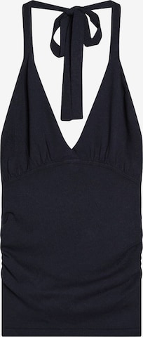 BershkaTop - plava boja: prednji dio