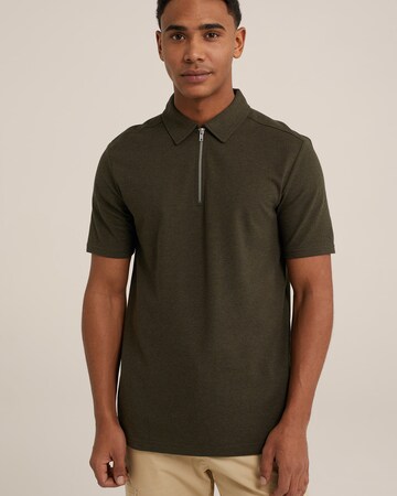 WE Fashion Poloshirt in Grün