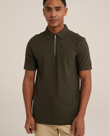 WE Fashion Poloshirt in Grün