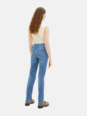 TOM TAILOR Bootcut Jeans 'Alexa' i blå