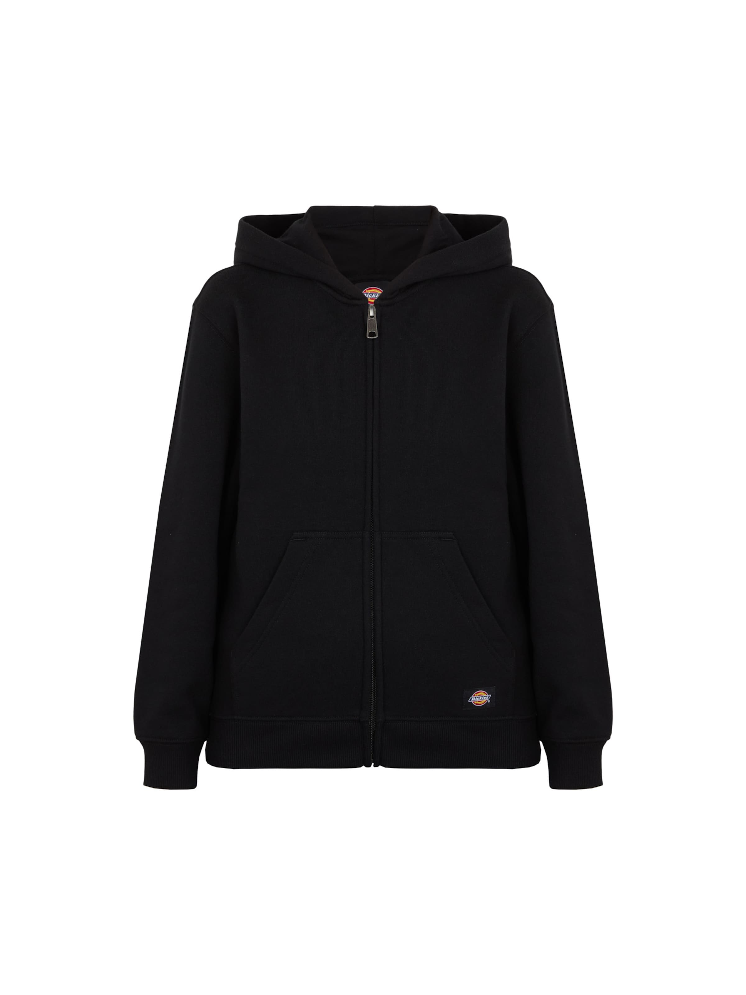 Giacca di felpa di DICKIES in nero: frontale