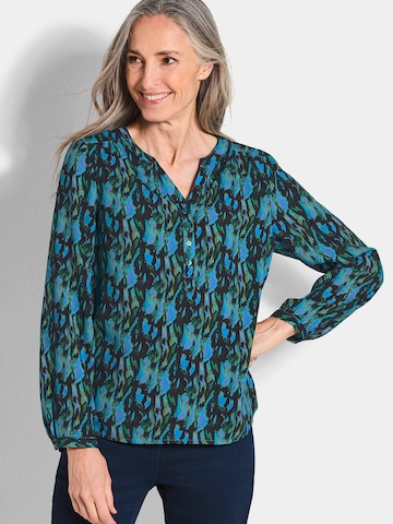 Chemisier Goldner en bleu : devant