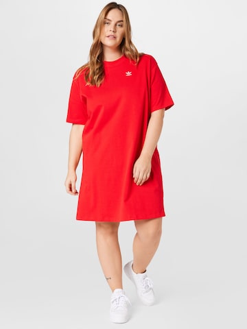 ADIDAS ORIGINALS Šaty – červená: přední strana