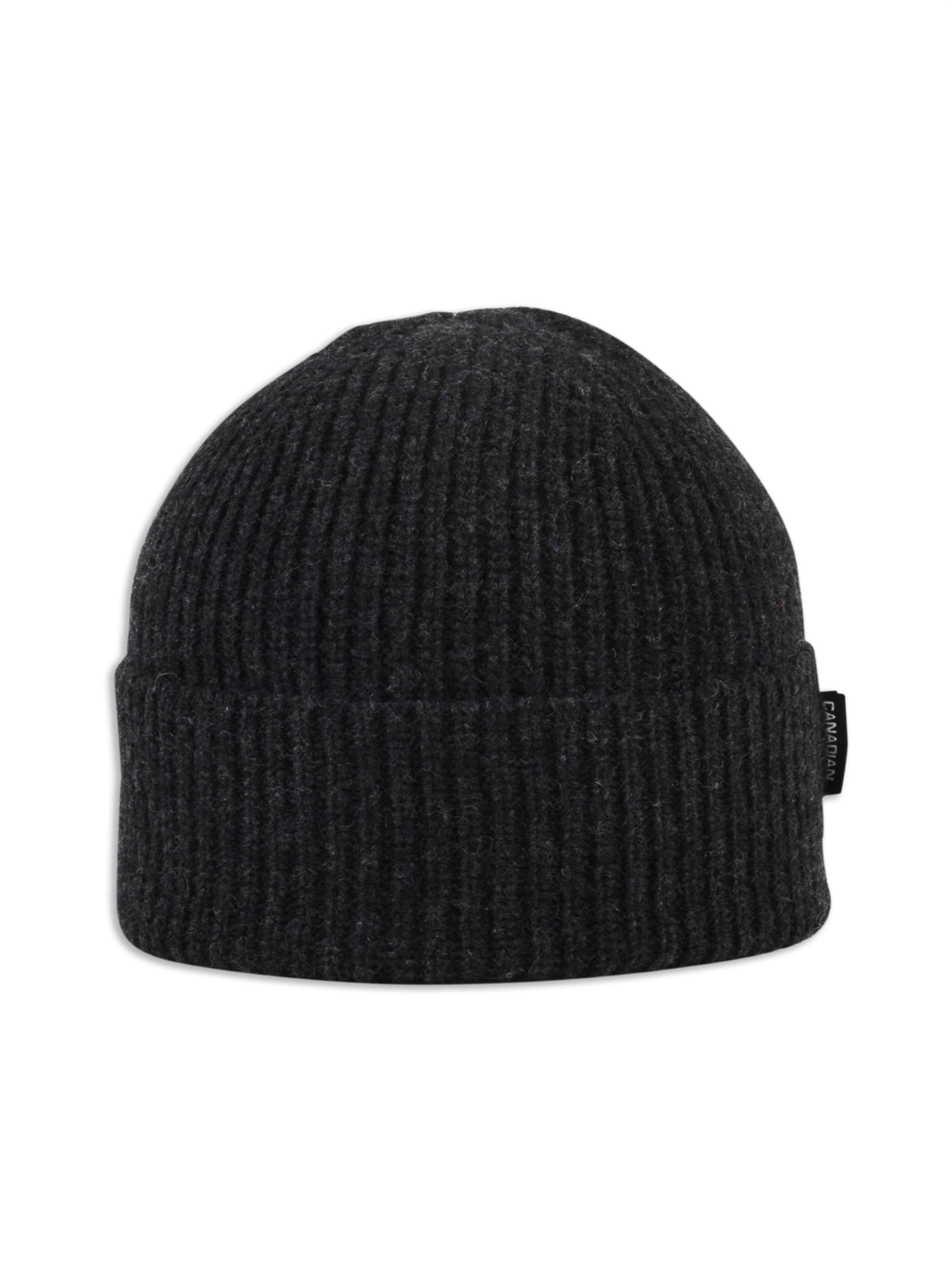 Canadian Classics Beanie in Black: front