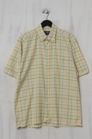 INVECE uomo Button Up Shirt in XXL in Yellow: front